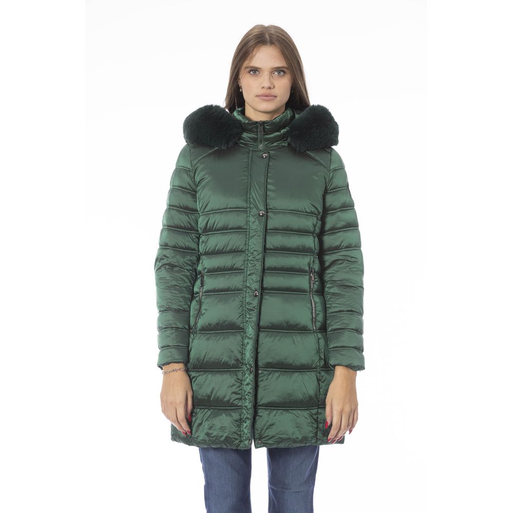 Baldinini Trend Green Polyester Women's Jacket