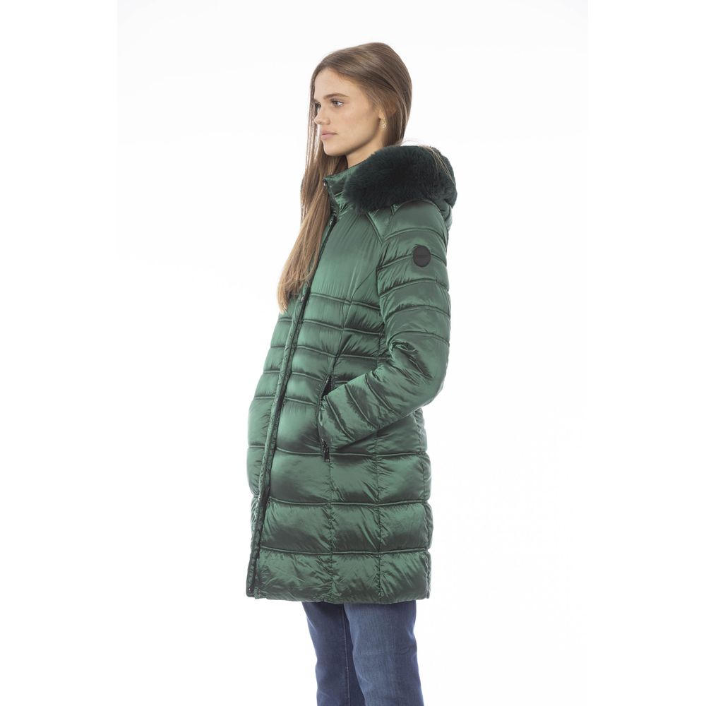 Baldinini Trend Green Polyester Women's Jacket