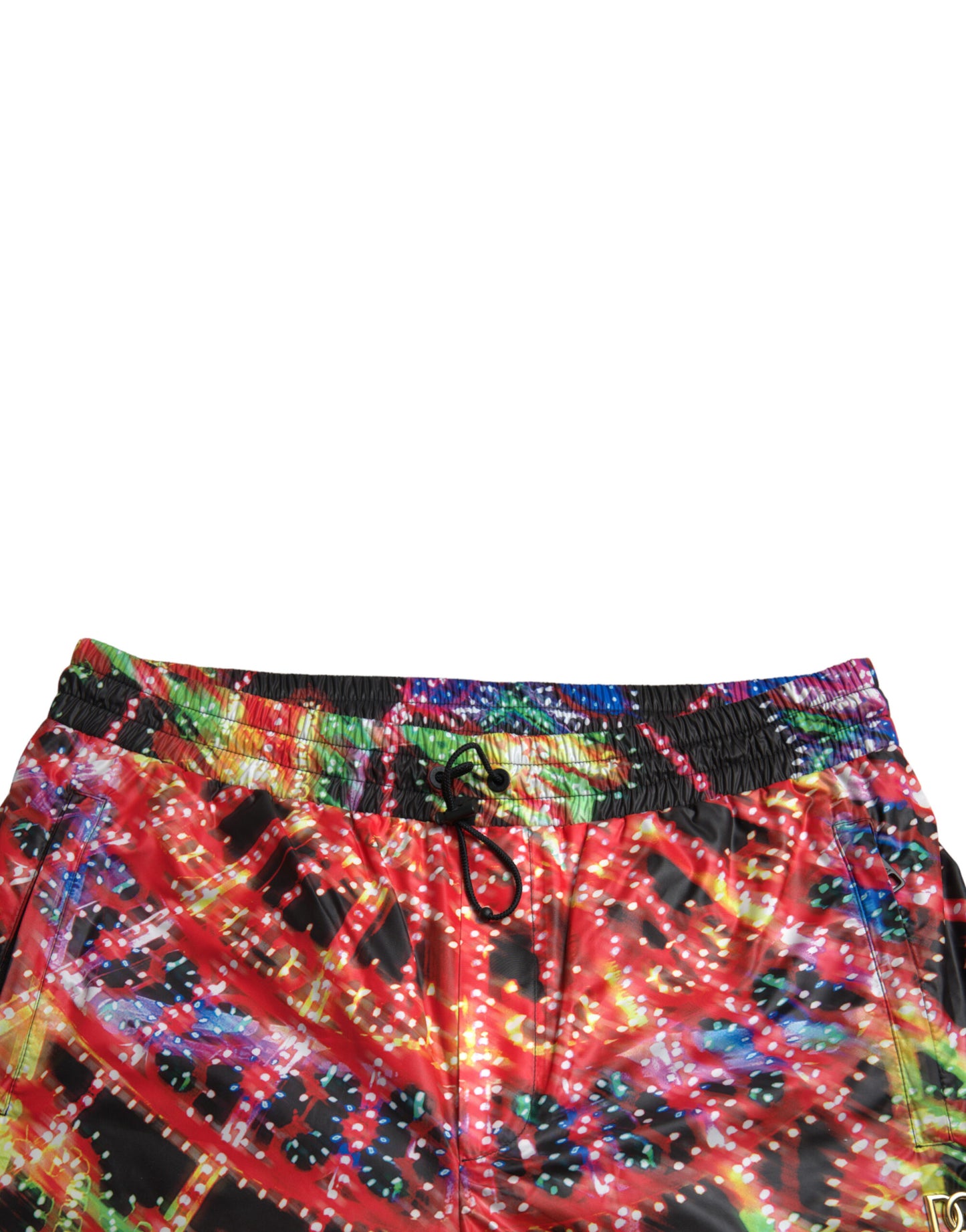 Dolce &amp; Gabbana Elegant Bermuda shorts with luminous print