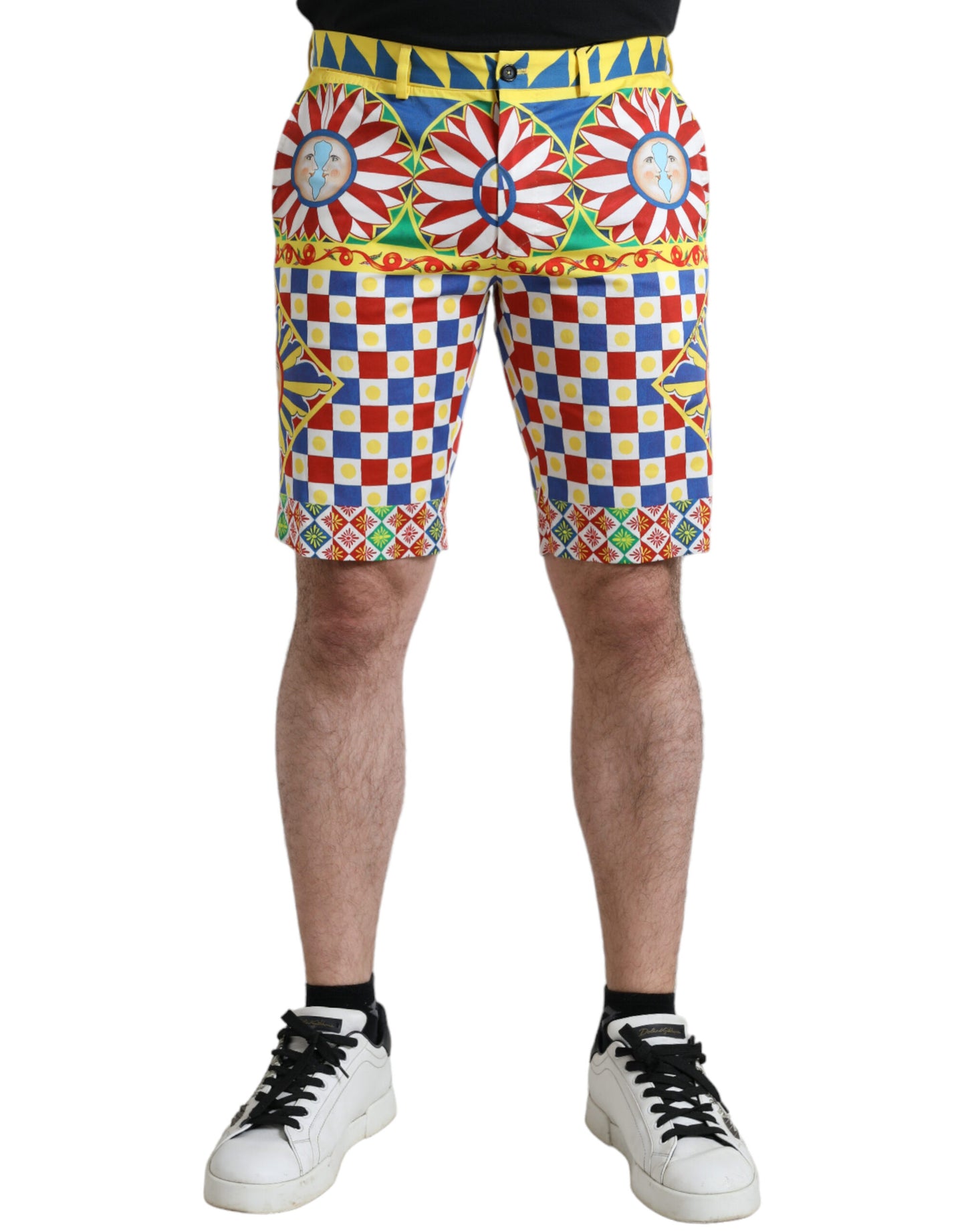 Dolce &amp; Gabbana Bermuda shorts with multicolor print