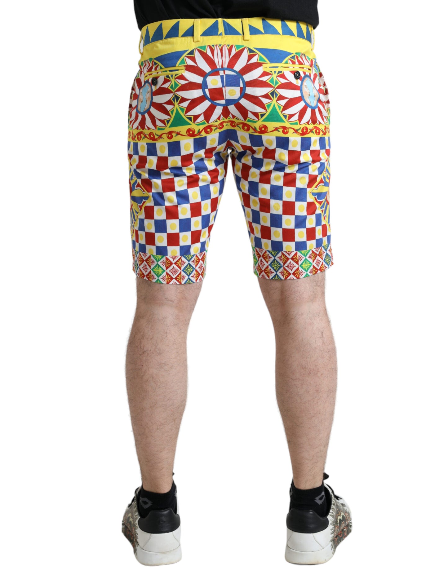 Dolce &amp; Gabbana Bermuda shorts with multicolor print