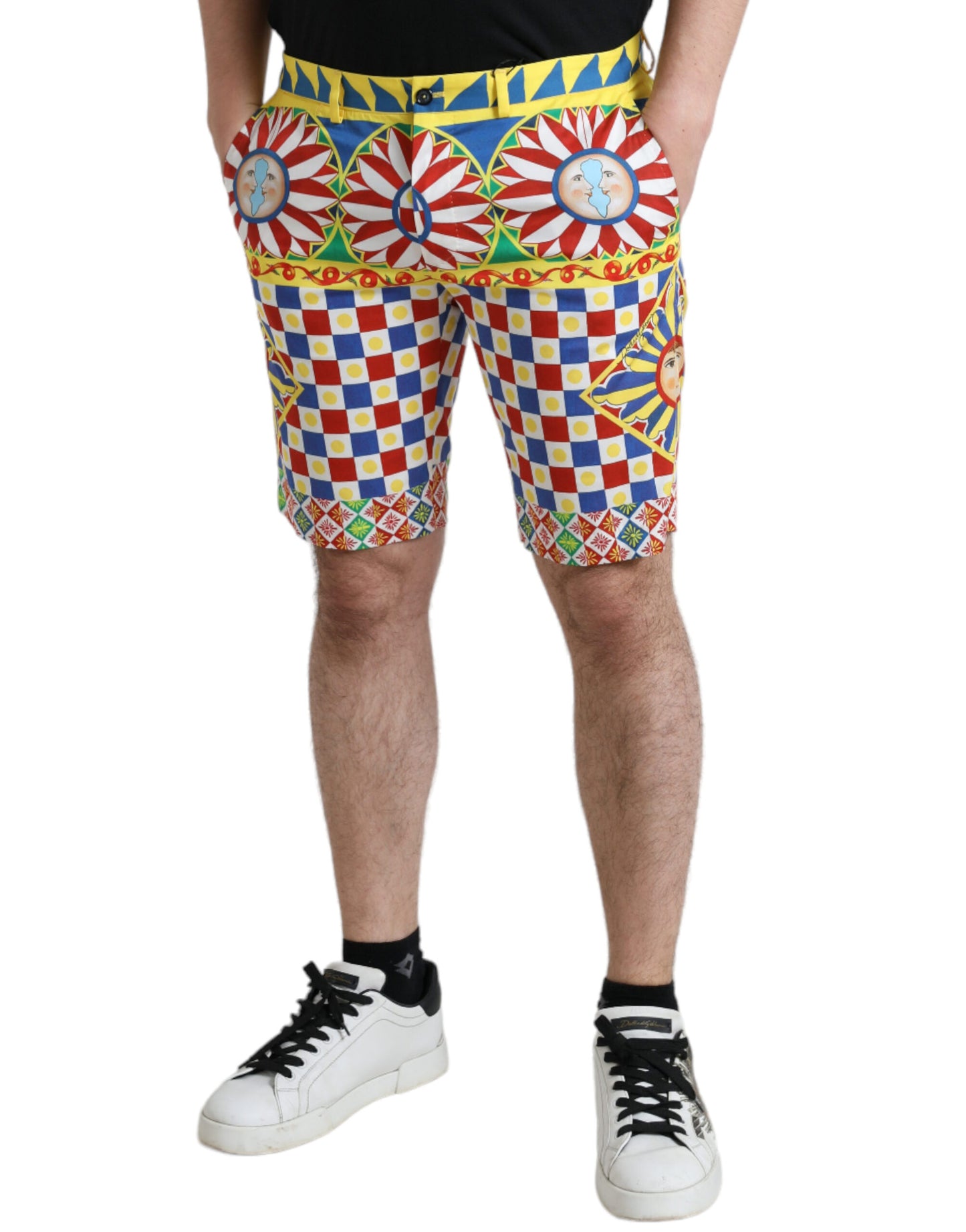 Dolce &amp; Gabbana Bermuda shorts with multicolor print