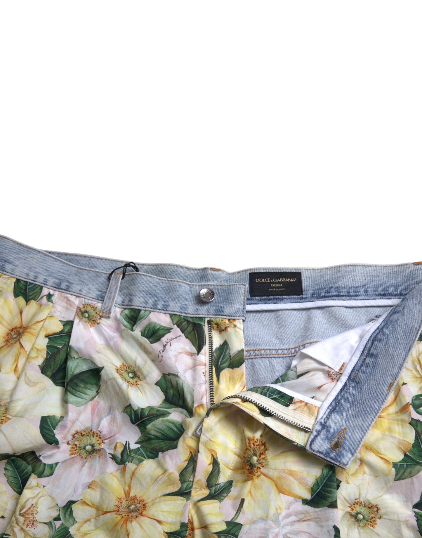 Dolce &amp; Gabbana floral cotton Bermuda shorts