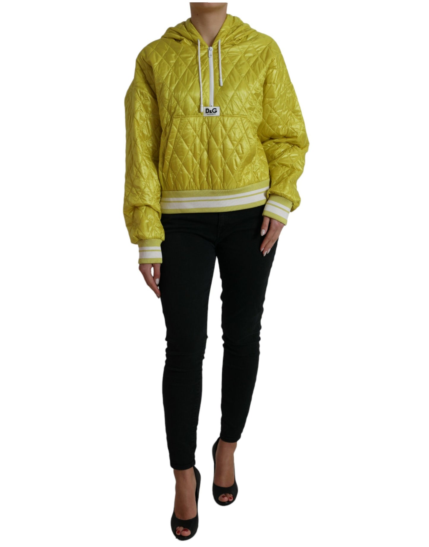 Dolce &amp; Gabbana Bright Yellow Hoodie