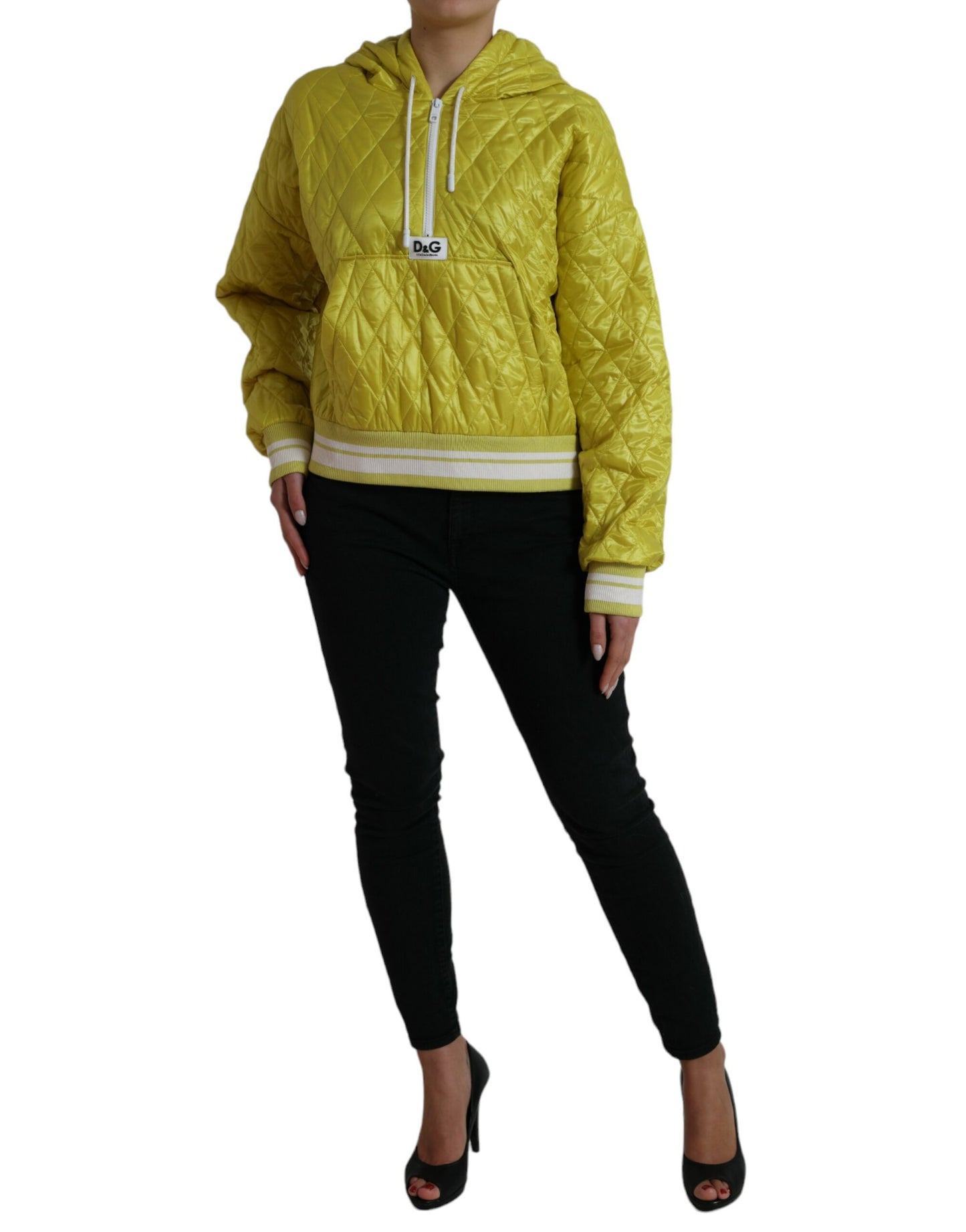 Dolce &amp; Gabbana Bright Yellow Hoodie