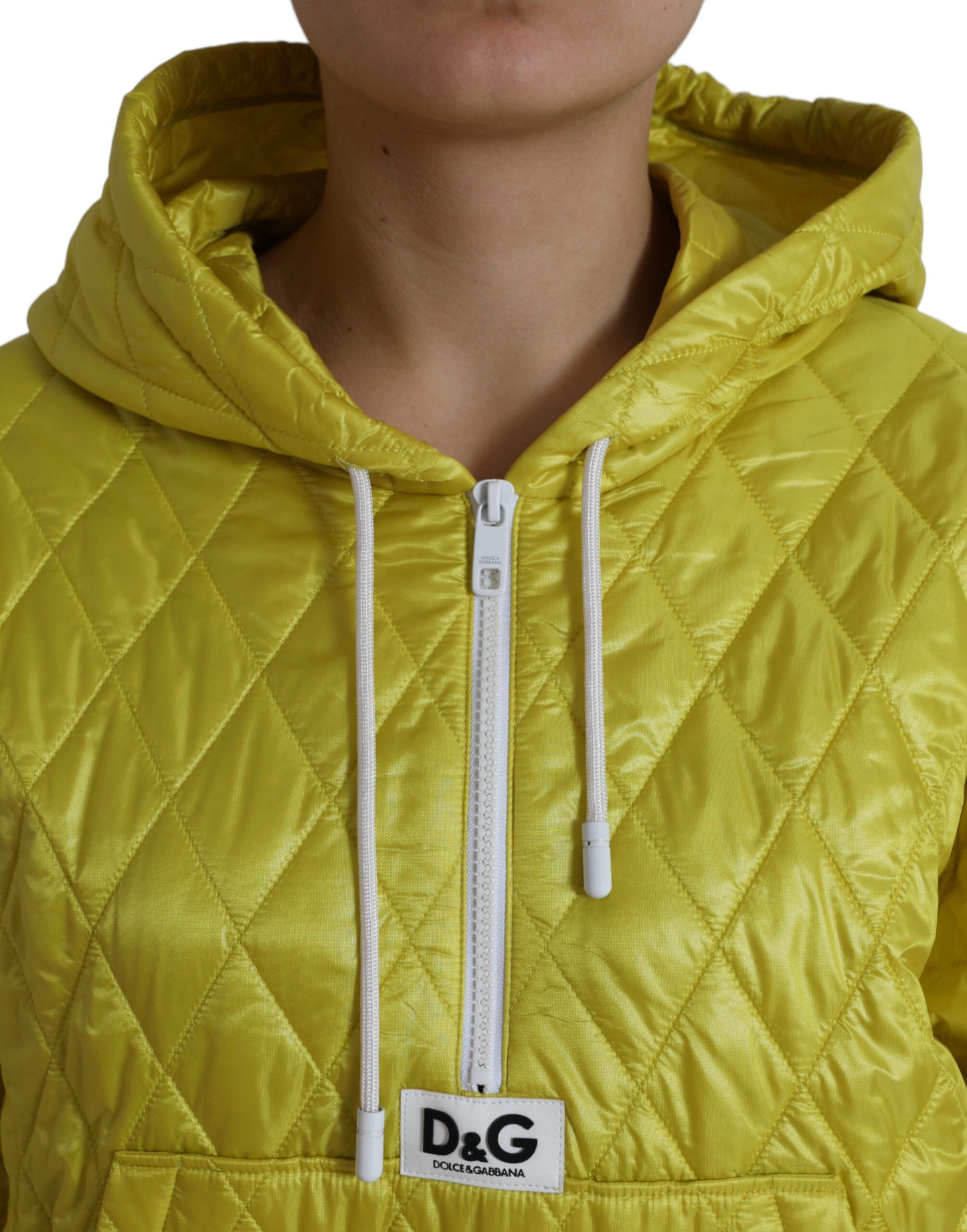 Dolce &amp; Gabbana Bright Yellow Hoodie