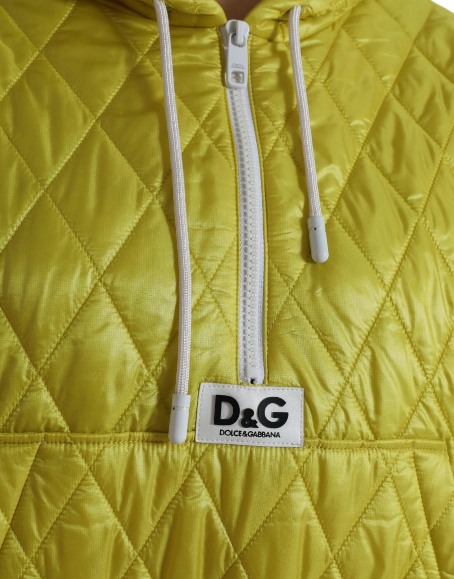 Dolce &amp; Gabbana Bright Yellow Hoodie