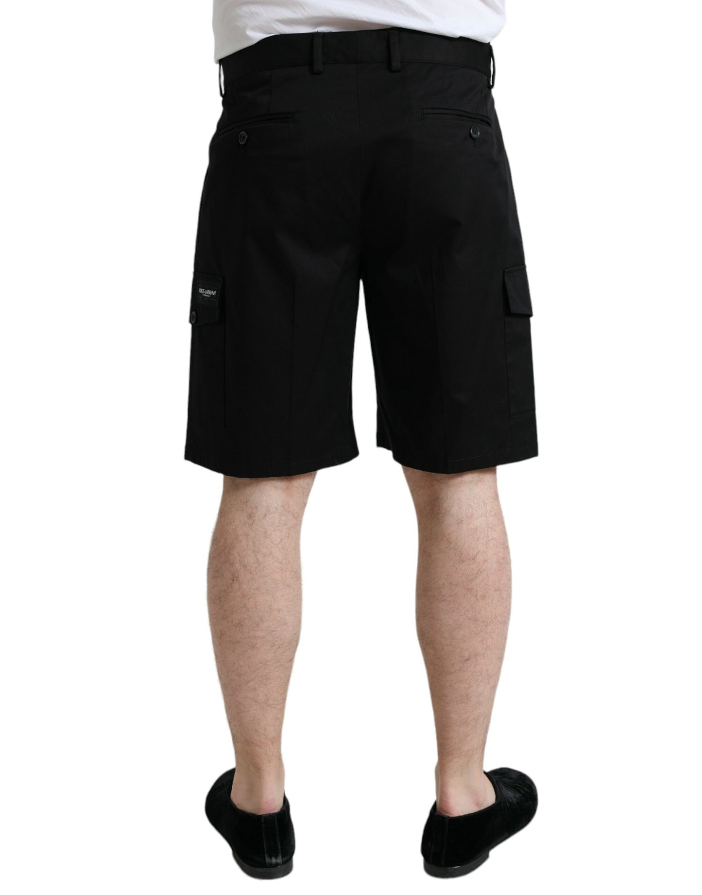 Dolce &amp; Gabbana Slim Designer Bermuda Cargo Shorts