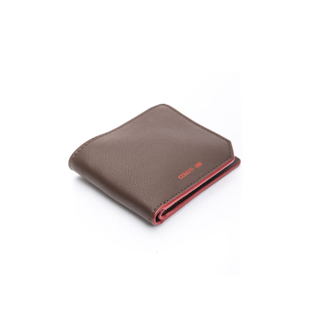 Cerruti 1881 Brown Calfskin Men's Wallet