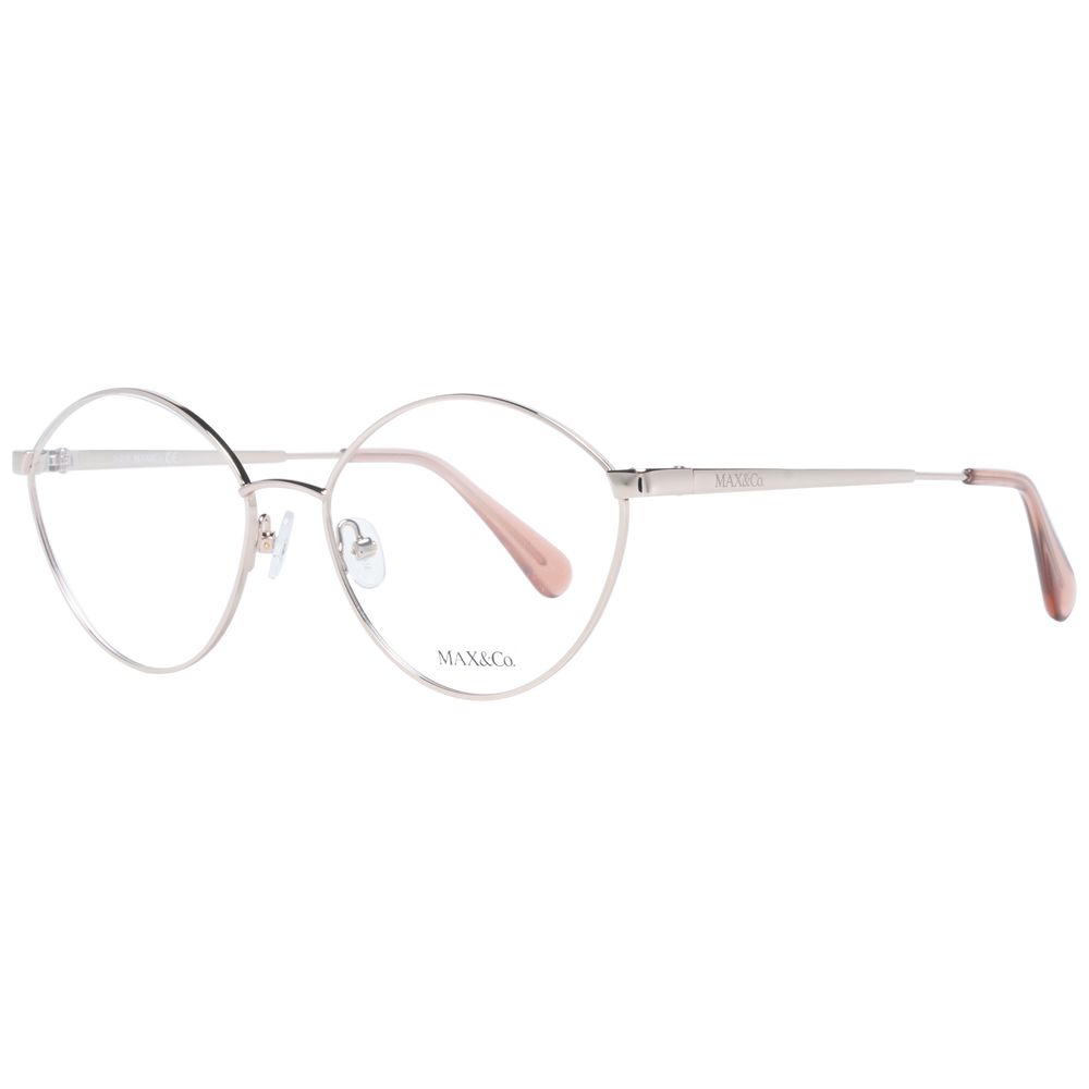 Max &amp; Co Rose Gold Women Optical Eyeglasses Frames