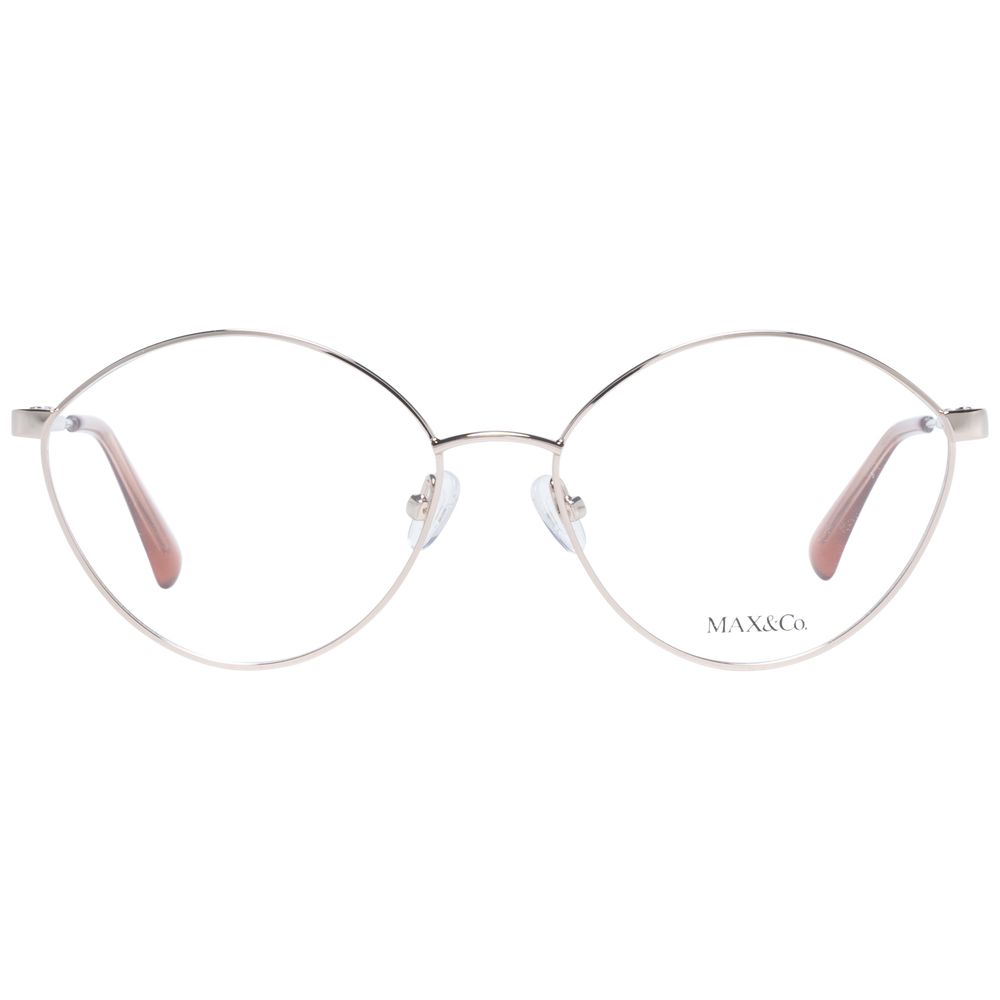 Max &amp; Co Rose Gold Women Optical Eyeglasses Frames