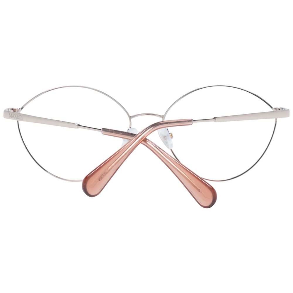 Max &amp; Co Rose Gold Women Optical Eyeglasses Frames