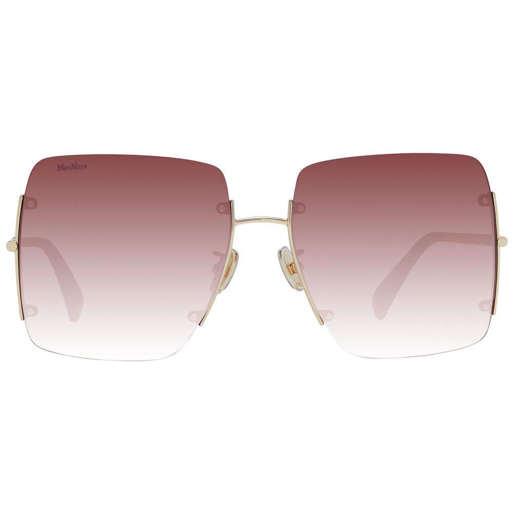 Max Mara Gold Frauen Sonnenbrille