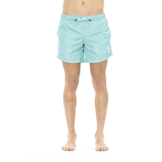 Bikkembergs Light Blue Polyester Men's Swim Shorts