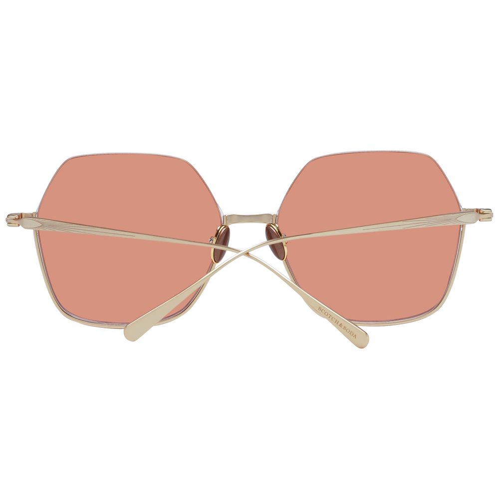 Scotch &amp; Soda Gold Women Sunglasses