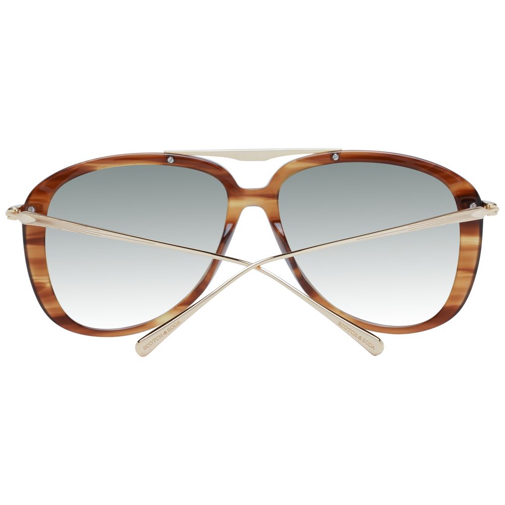 Scotch &amp; Soda Brown Men's Sunglasses