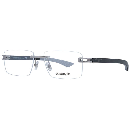 Longines Gray Men Optical Eyeglasses Frames