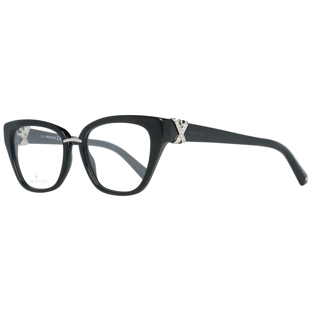 Swarovski Chic Black Full Rim Women's Glasses