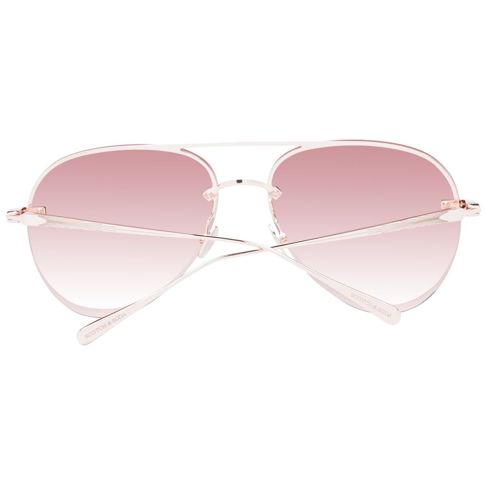 Scotch &amp; Soda Rose Gold Women Sunglasses