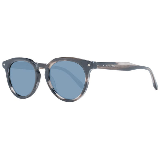 Scotch &amp; Soda Black Men Sunglasses