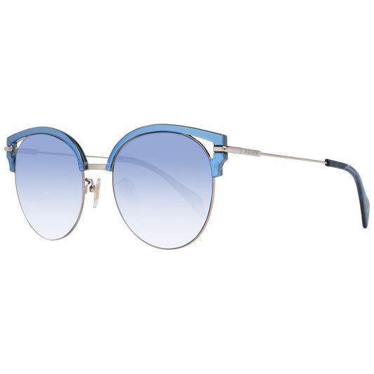 Police Chic butterfly sunglasses with blue gradient