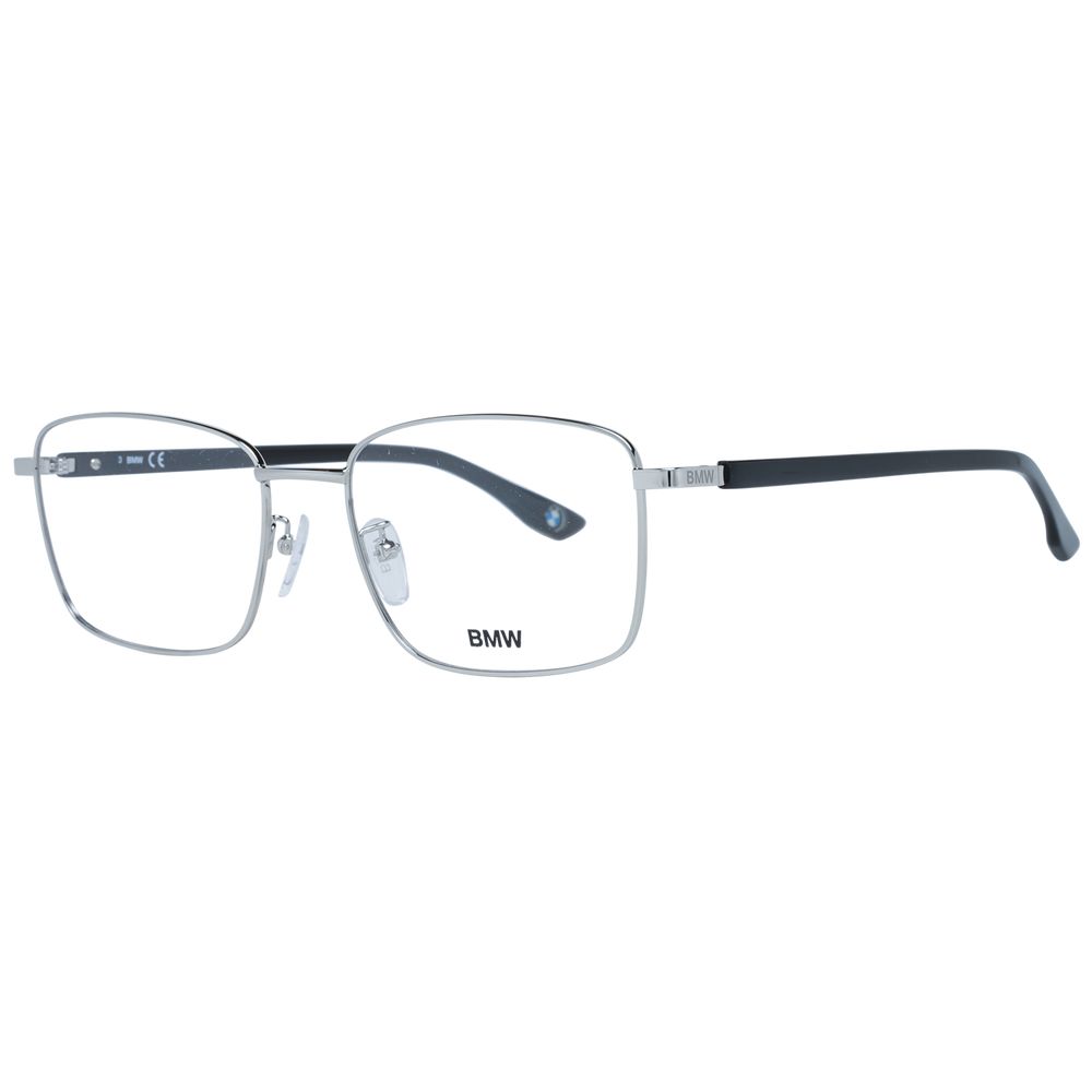 BMW Silver Optical Eyeglasses Frames for Men