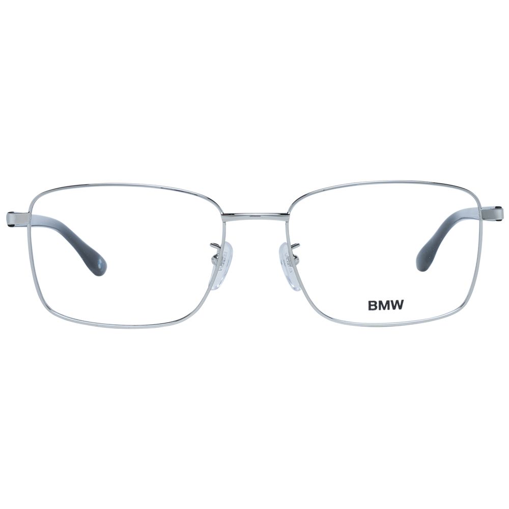 BMW Silver Optical Eyeglasses Frames for Men