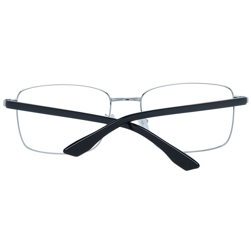 BMW Silver Optical Eyeglasses Frames for Men