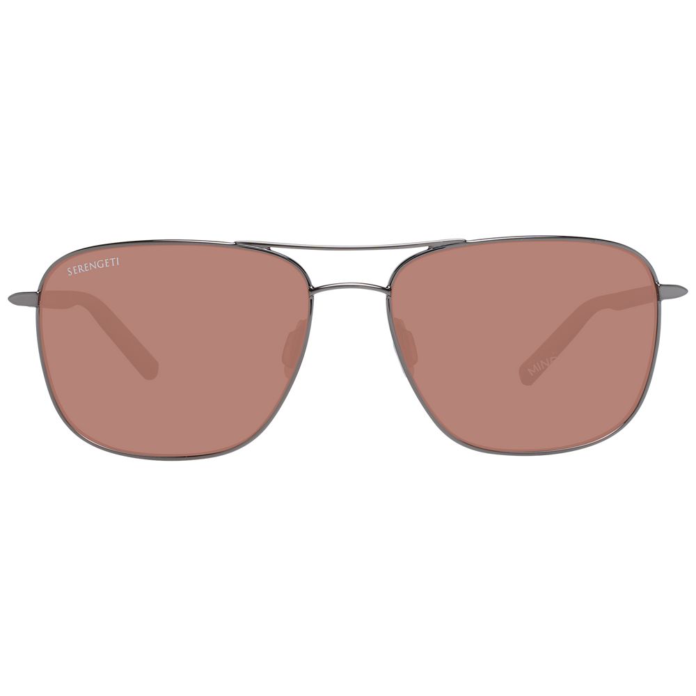 Serengeti Gray Men's Sunglasses