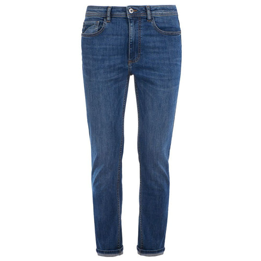 Yes Zee Sophisticated denim jeans with dark wash and comfort