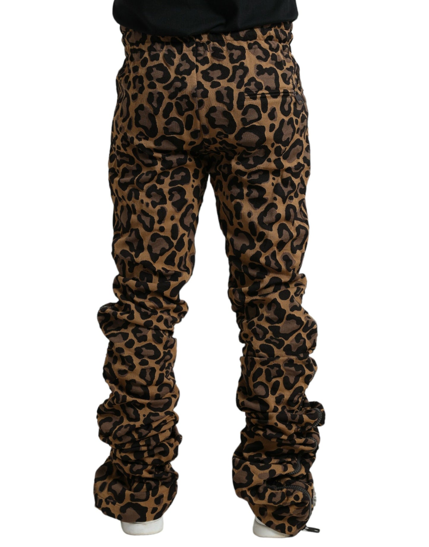 Dolce & Gabbana Schicke Jogger-Hose mit Leopardenmuster