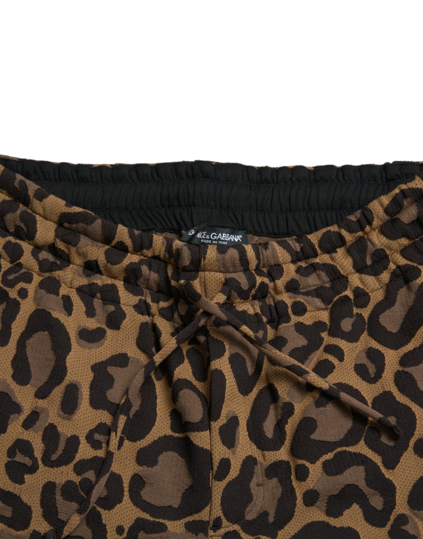 Dolce & Gabbana Schicke Jogger-Hose mit Leopardenmuster