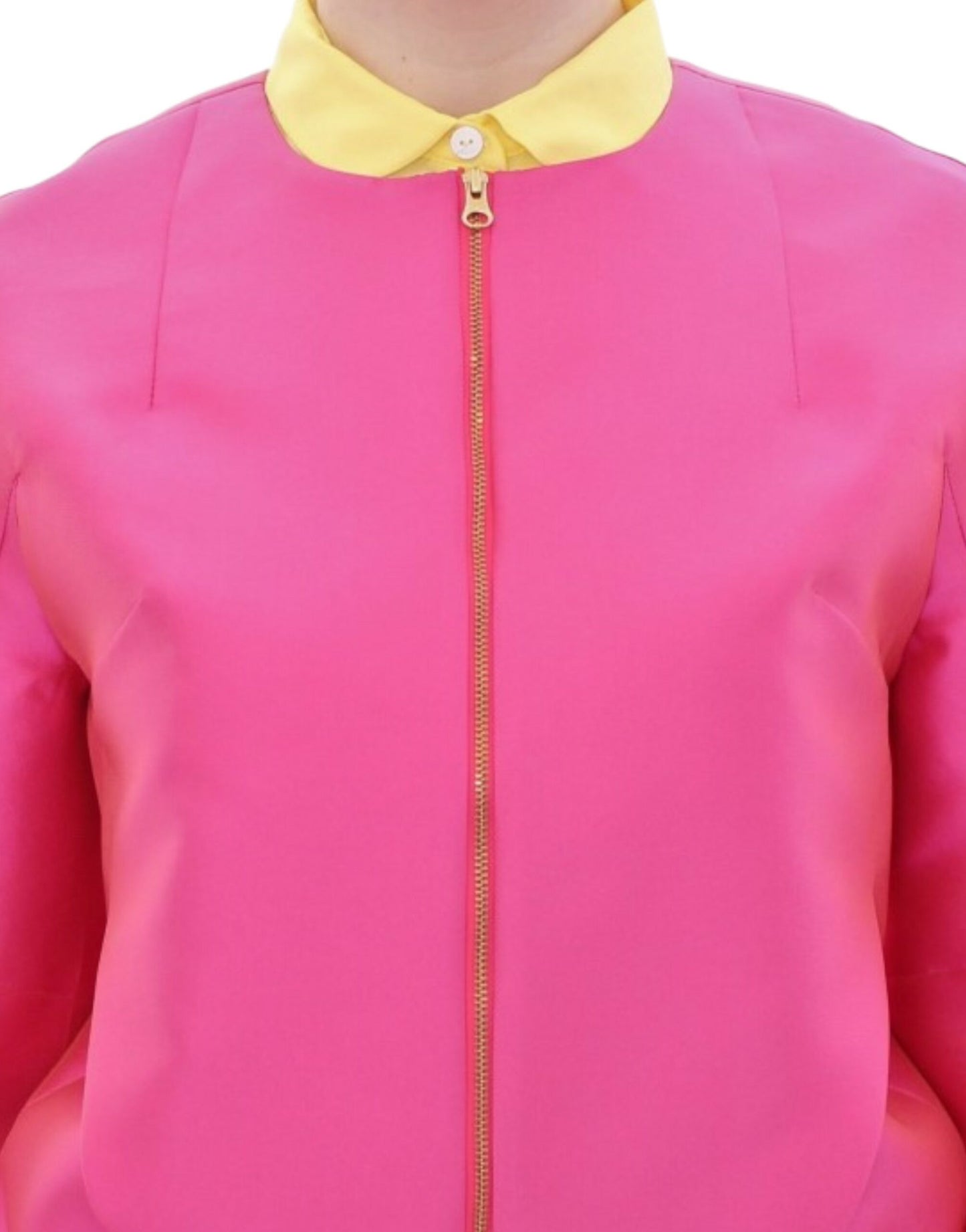 CO|TE Elegant pink silk blend jacket