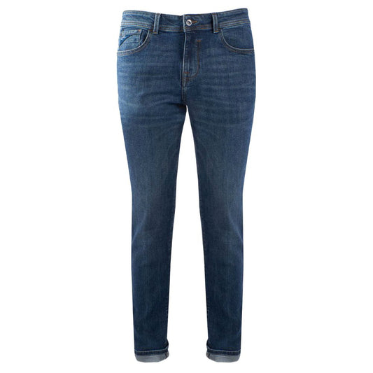 Yes Zee Dark Washed Comfort Denim Jeans