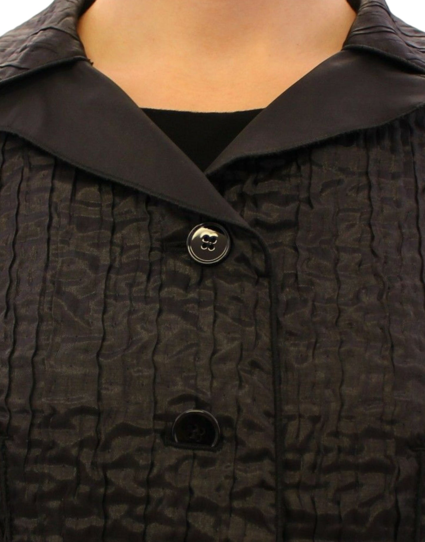 Dolce &amp; Gabbana Elegant Black Bolero Shrug Jacket