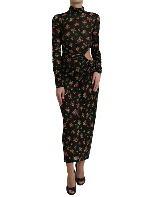 Dolce &amp; Gabbana Elegant floral sheath dress