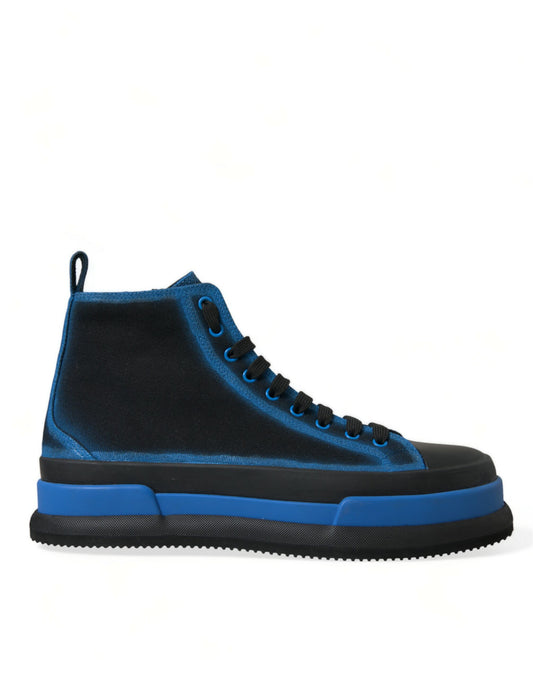 Dolce &amp; Gabbana Elegant canvas high-top sneakers