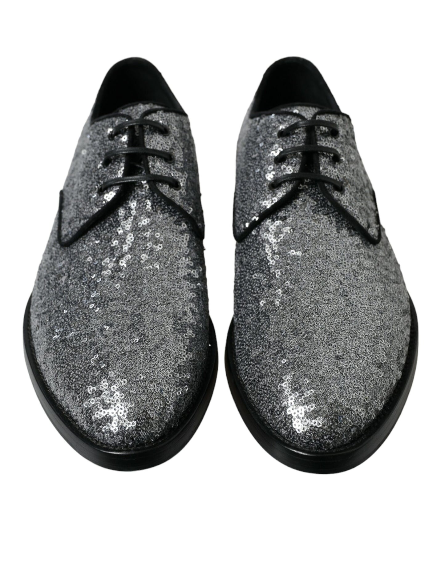 Dolce &amp; Gabbana Exquisite Sequin Derby Shoes