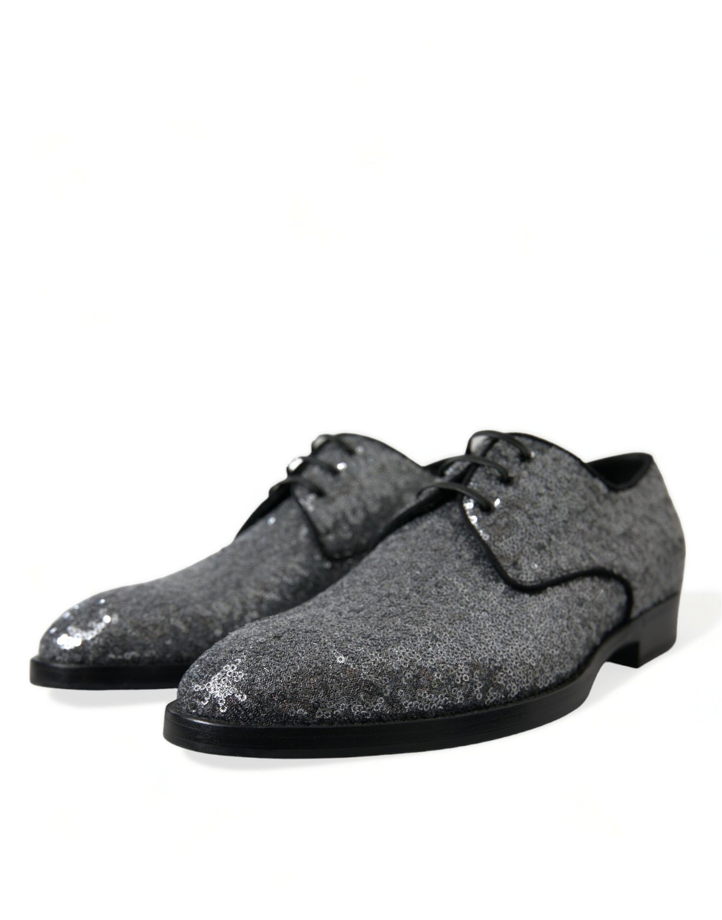 Dolce &amp; Gabbana Exquisite Sequin Derby Shoes