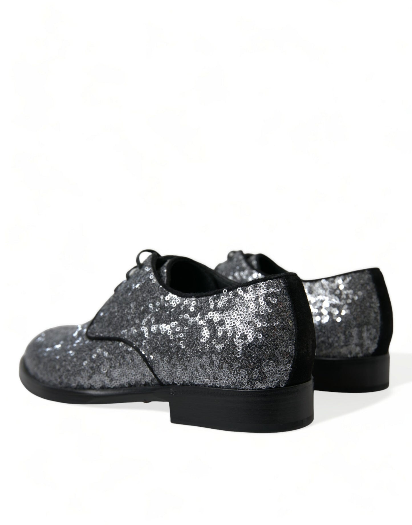 Dolce &amp; Gabbana Exquisite Sequin Derby Shoes