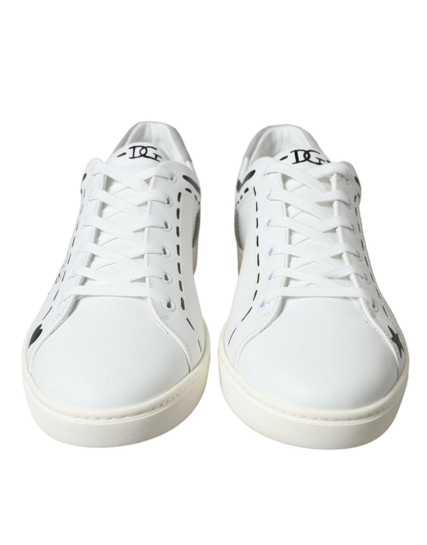 Dolce &amp; Gabbana Elegant sneakers in white calf leather