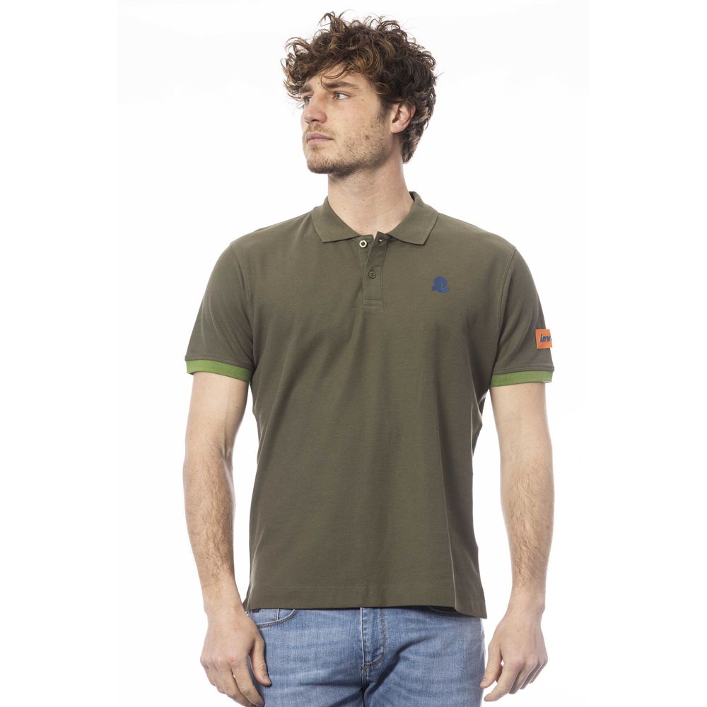 Invicta Green Cotton Polo Shirt for Men