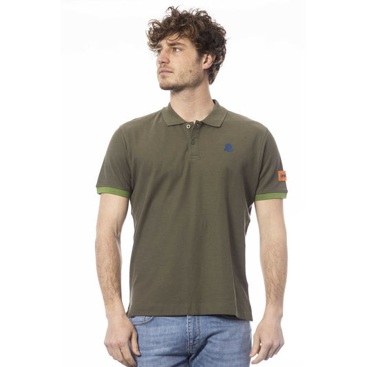 Invicta Green Cotton Polo Shirt for Men