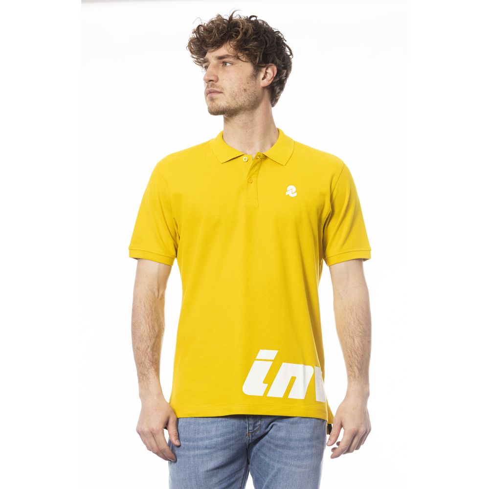 Invicta Yellow Cotton Polo Shirt for Men