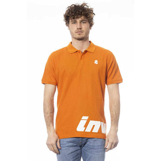 Invicta Orange Cotton Polo Shirt for Men