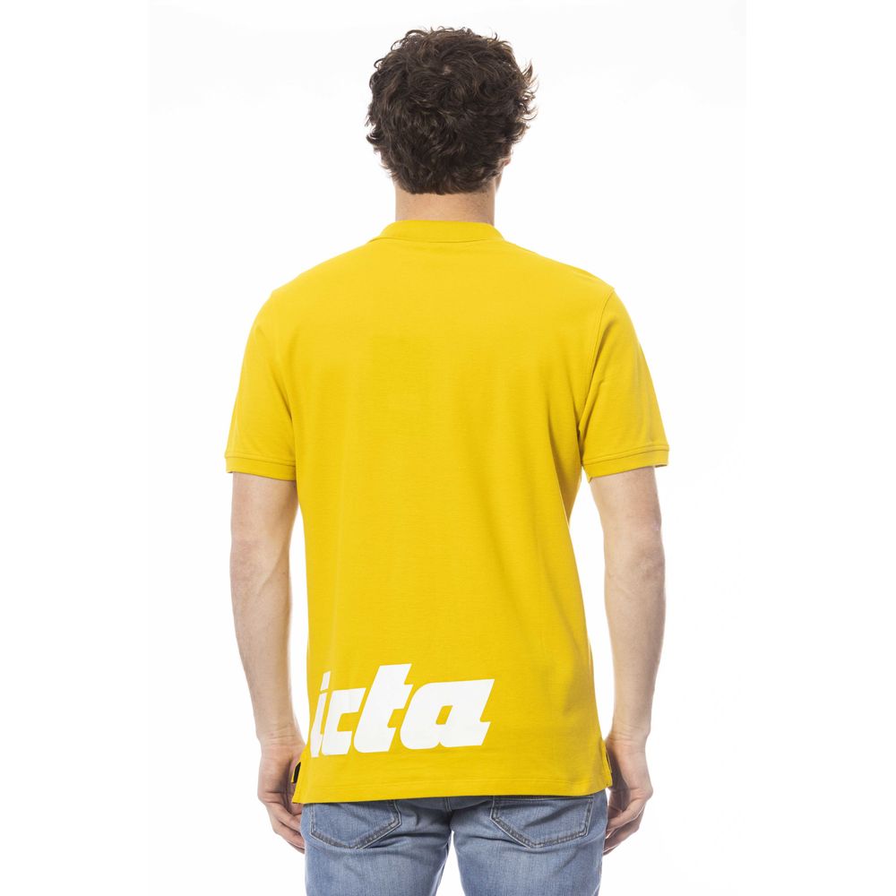 Invicta Yellow Cotton Polo Shirt for Men