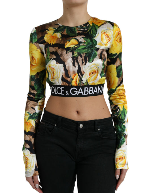 Dolce &amp; Gabbana Elegant floral blouse top