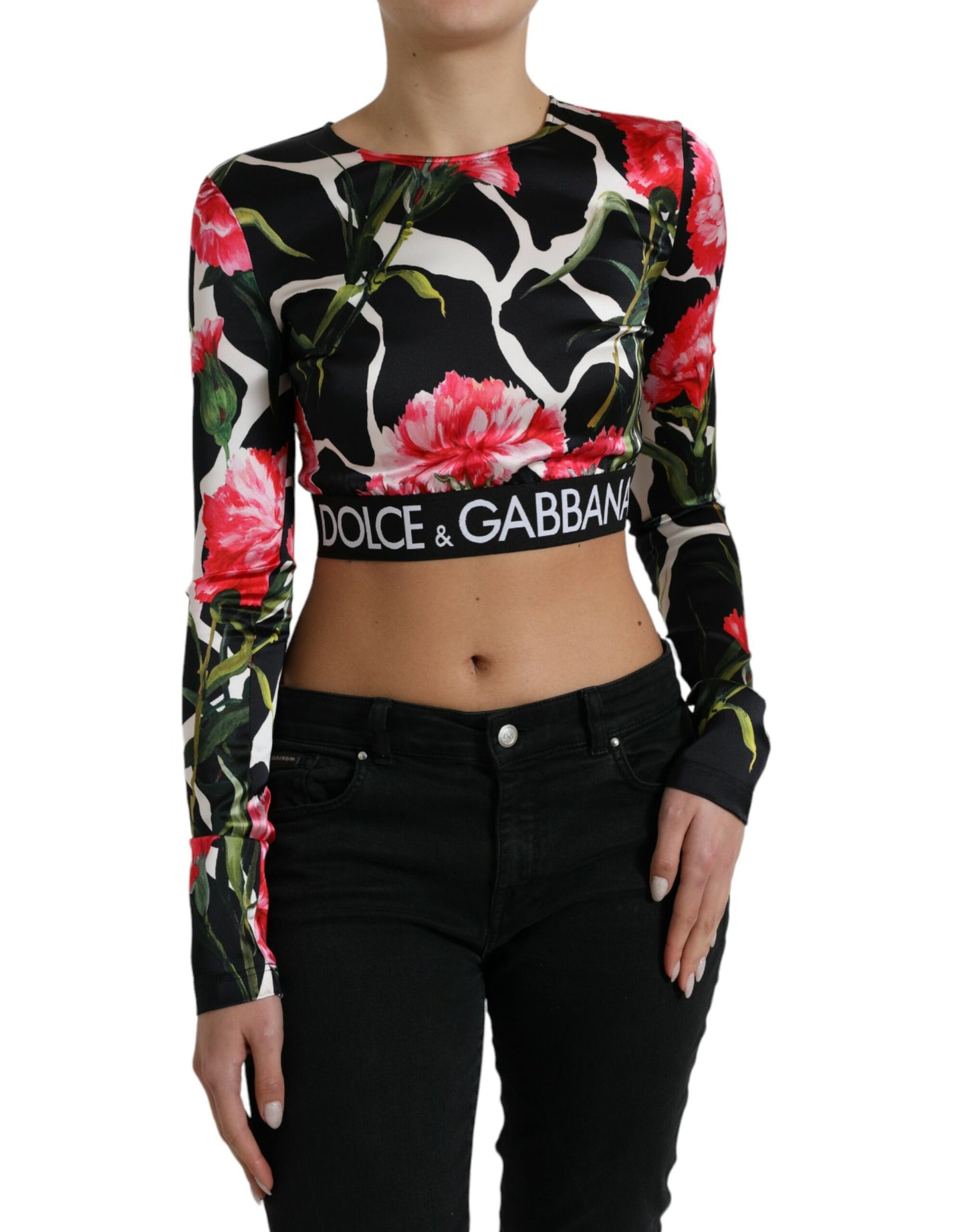 Dolce &amp; Gabbana Elegant floral blouse top