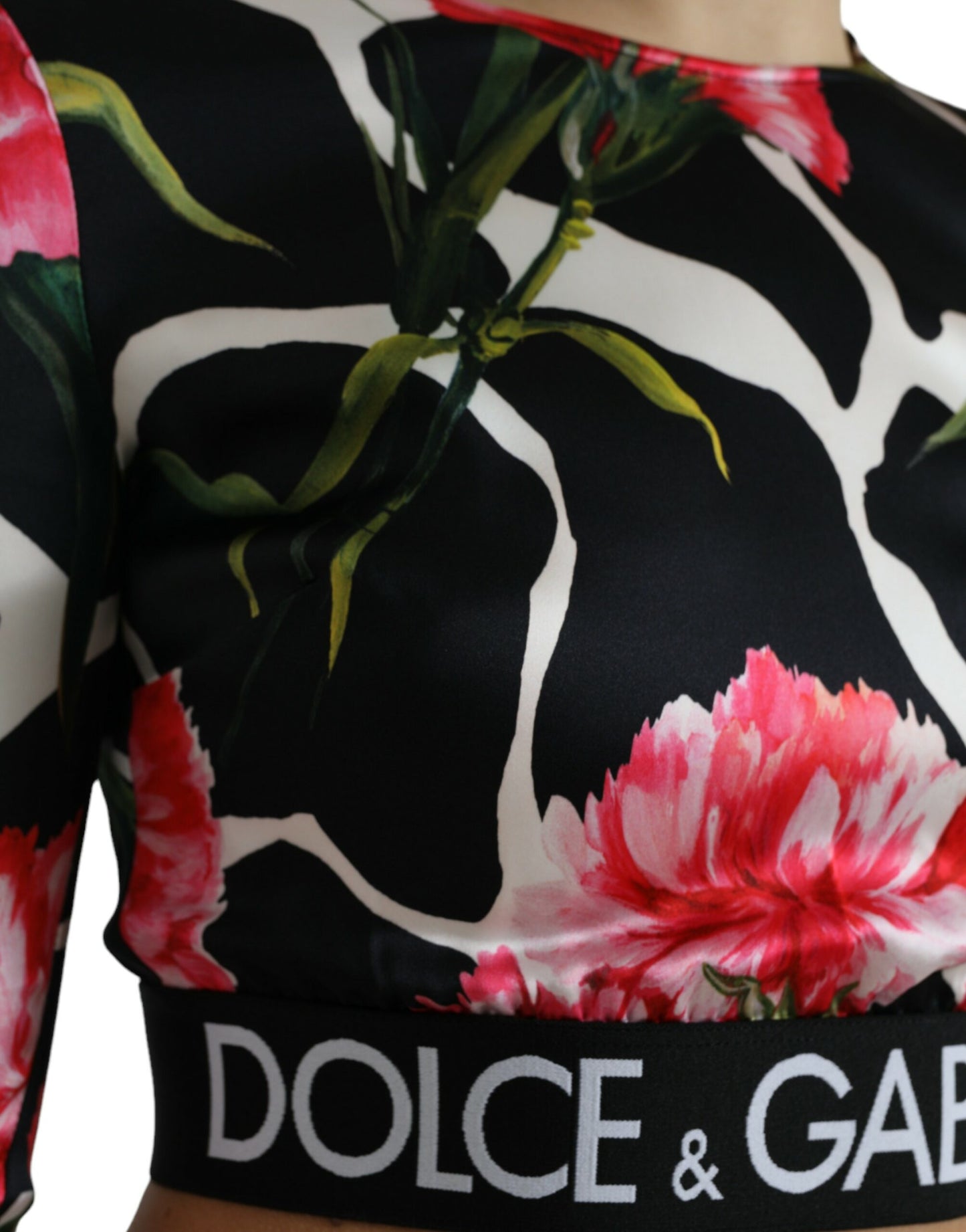 Dolce &amp; Gabbana Elegant floral blouse top