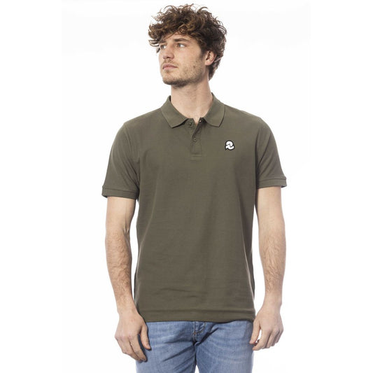 Invicta Green Cotton Polo Shirt for Men